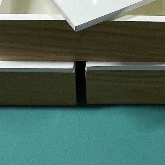 Display Trinket Boxes (3) White with Beech - Picture 7 of 7